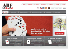 Tablet Screenshot of abf.com.au