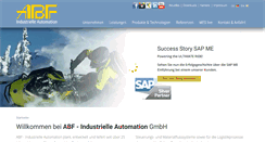 Desktop Screenshot of abf.at