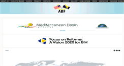 Desktop Screenshot of abf.ba