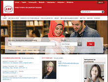 Tablet Screenshot of abf.se